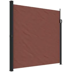 vidaXL Seitenmarkise Ausziehbar Braun 200x600 cm