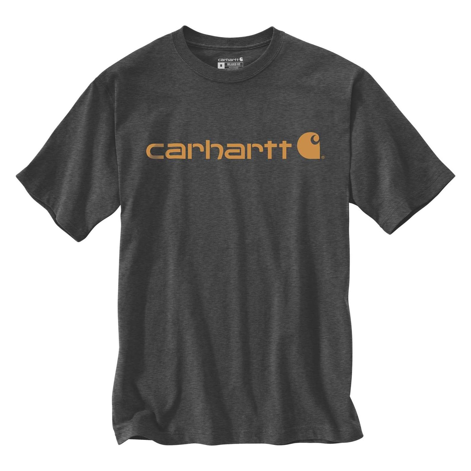 Carhartt Schweres Core Logo Carbon T-Shirt (XL) (.103361.CRH.S007)