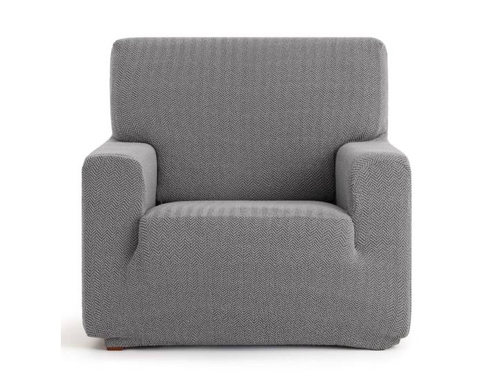 Housse de fauteuil extensible gris 80 * 120