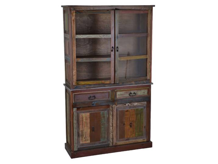 MiaMöbel Buffet Cancun Massivholz Pinie Shabby Chic Mexiko Möbel Mexikanisch