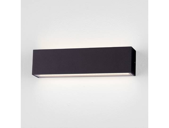 Applique LED 26cm Noir/Noir