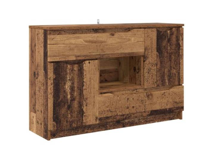 GKMBCVDFR Sideboard mit Schubladen Holzwerkstoff 100 x 30 x 65,6 cm Kugellager-Schubladen, Modernes Design, Für Wohnzimmer Und Esszimmer, Strapazierfähig
