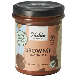 Nabio Bio-Aufstrich Brownie Haselnuss
