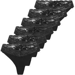 ONLCHLOE LACE THONG 6P Damen String