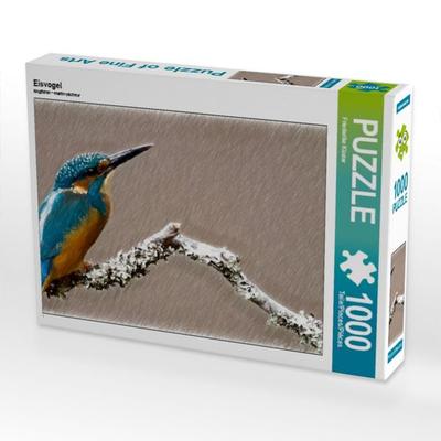 CALVENDO Puzzle Eisvogel | 1000 Teile Lege-Größe 64x48cm Foto-Puzzle für glückliche Stunden