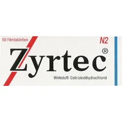 ZYRTEC 10 mg Filmtabletten 50 St