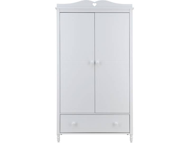 Kleiderschrank Emma weiss MDF B 108 cm - Kleiderschrank