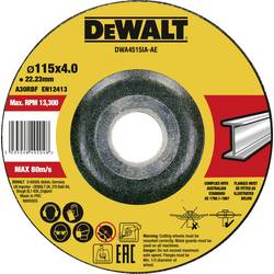 DEWALT DWA4515IA-AE Schruppscheibe Durchmesser 115 mm Bohrungs-Ø 22.23 mm Metall 1 St.