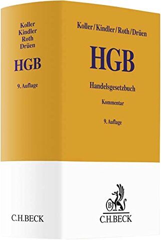 Ingo Koller - Handelsgesetzbuch (Gelbe Erläuterungsbücher) - Preis vom 09.10.2026 07:28:09 h