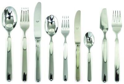 Mepra Goccia Flatware Set - 54 Pieces - Stainless Steel