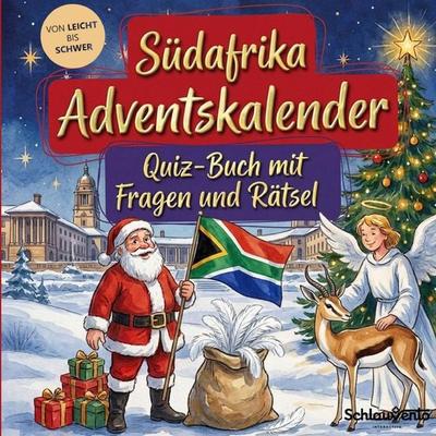 Südafrika-Adventskalender: Quiz-Buch mit Fragen und Rätsel, Taschenbuch von Schlauvento Interactive, Schlauvento Interactive, 978-3-693-19972-5