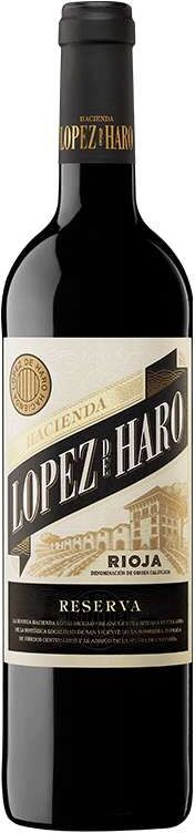 Hacienda López de Haro Reserva 2019 - Vino español de calidad con graduación de 13,50%