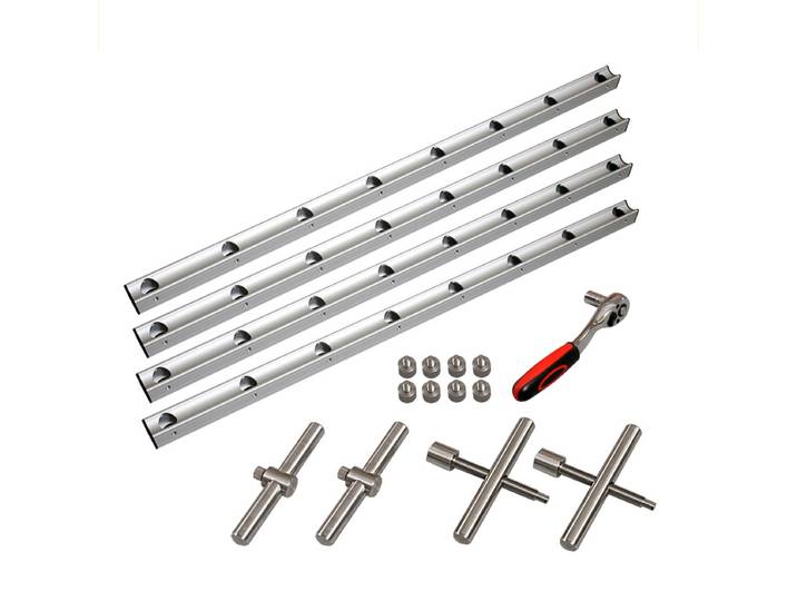 ENChain YWOOD-Pince de travail de calcul en acier inoxydable, force de serrage élevée, largeur réglable de 0 à 1040mm, clips, outil de travail de calcul