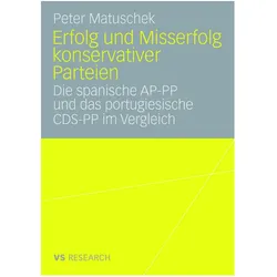 Erfolg und Misserfolg konservativer Parteien, Fachbücher von Peter Matuschek