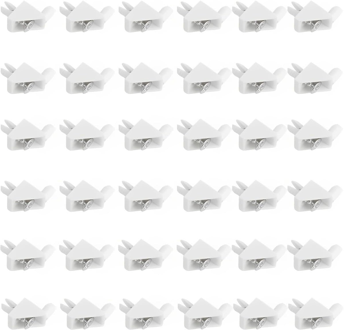 Dailygoods Plankdragers 30 stuks Kunststof Plankhouders