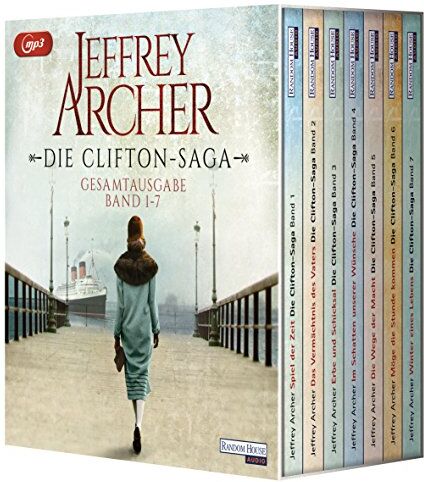 Jeffrey Archer - Die Clifton-Saga: Die Box - Bände 1 bis 7 (Die Clifton-Saga Hörbuch-Sammelbox, Band 1) - Preis vom 16.10.2026 11:41:07 h