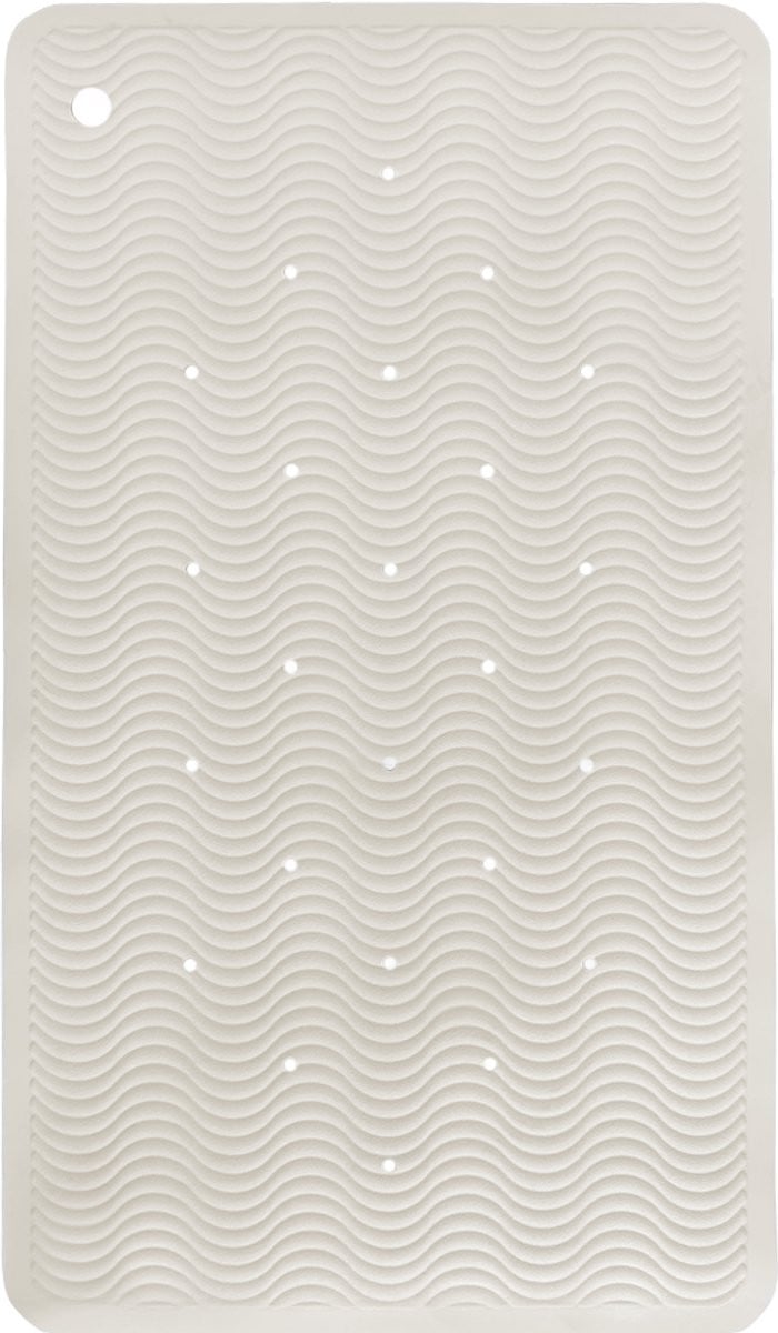 Hevea Wave Badmat Rechthoek - Marble