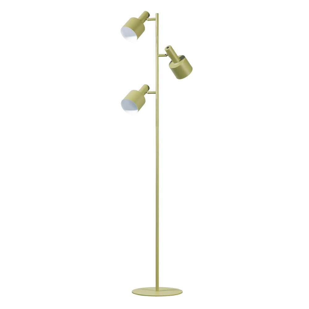ETH Design vloerlamp Sledge 3-lichts groen