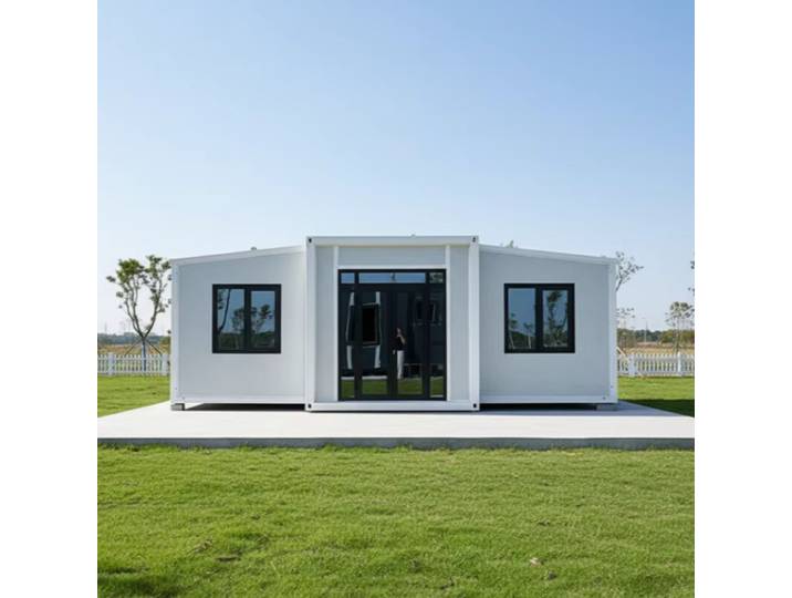 Maison conteneur pliable et extensible de 20FT 40FT, 2/3 chambres, fabriquée en Chine, préfabriquée, portable, mobile, avec salle de bain et cuisine