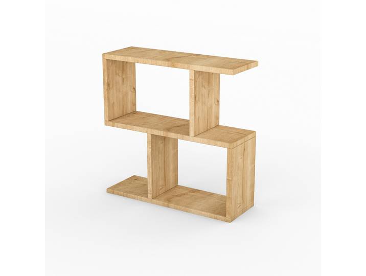 Table d'appoint en bois Life - 60 x 20 x 60 cm - Beige