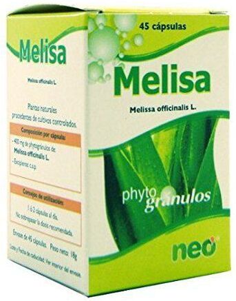 Neovital Health Melissa Microgranules 45 Capsules