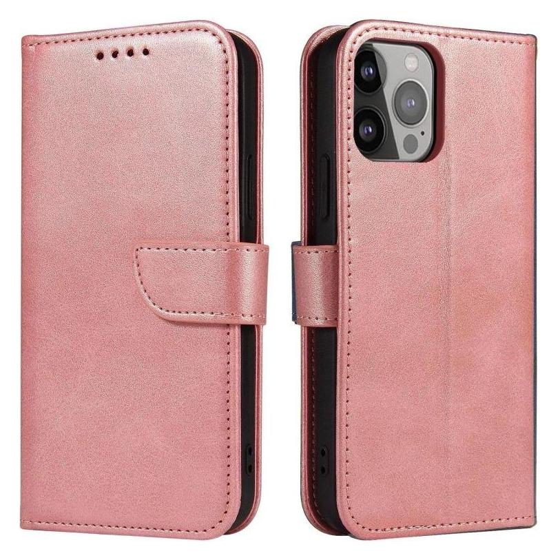 Hurtel Magnethülle für Samsung Galaxy S23 Ultra Cover mit Flip Wallet Stand Pink (Samsung Galaxy S23 Ultra) (1404978613)