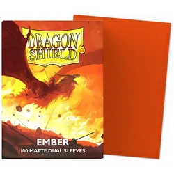 Dragon Shield: Ember - Matte Dual Sleeves - Standard Size