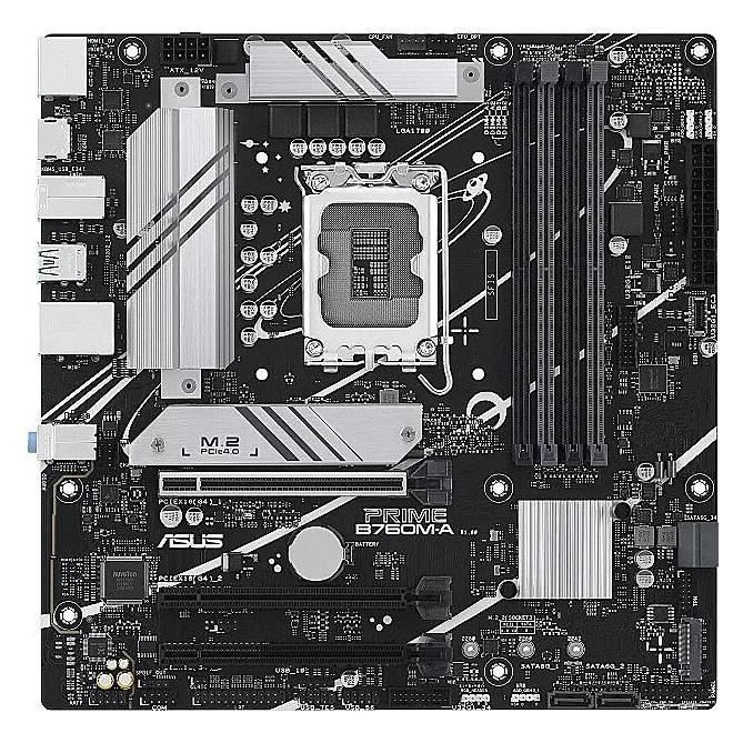 ASUS Prime B760M-A-CSM (LGA 1700, Intel B760, mATX) (90MB1EK0-M0EAYC)
