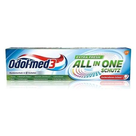 Odol-med3 Ultradent Fresh Mint Toothpaste - 75ml - Advanced Oral Health Protection (75 ml) (6376013008)