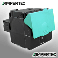 Ampertec Kompatibler Toner ersetzt Lexmark C540A1KG schwarz