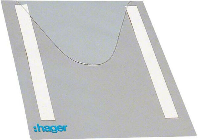 Hager Feuille de protection autocollante A4, transparent FZ794 (FZ794)