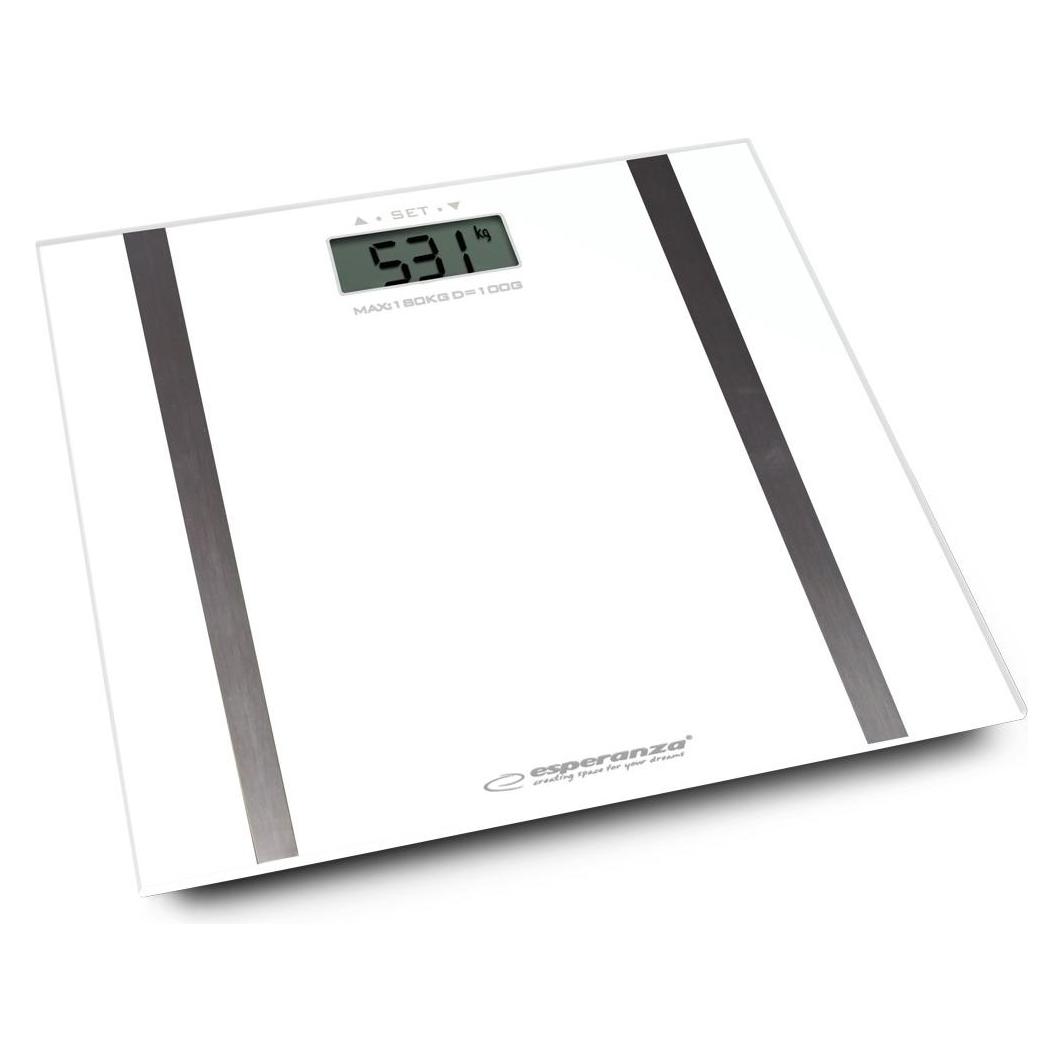 Esperanza Samba Rechteck Elektronische Personenwaage (180 kg) (EBS018W)