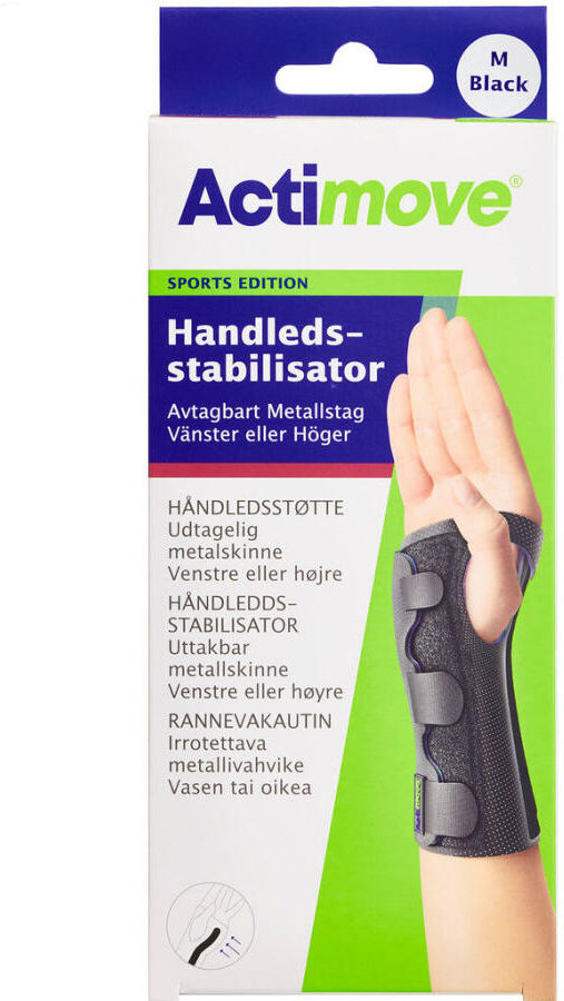 Actimove Håndledsstøtte Str. M Medicinsk udstyr 1 stk
