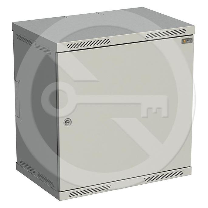 Solarix rozvaděč nástěnný SENSA 12U 400mm, dveře plech, RAL 7035 SENSA-12U-64-21-G (12 HE) (47488299)