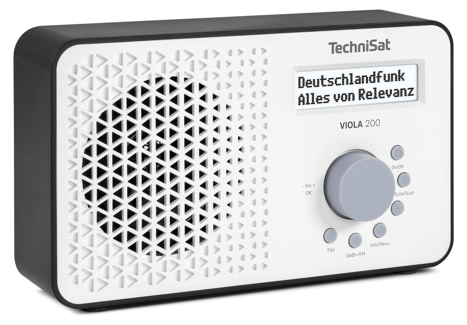 TechniSat Viola 200 draadloze DAB+/FM-radio met LCD-display