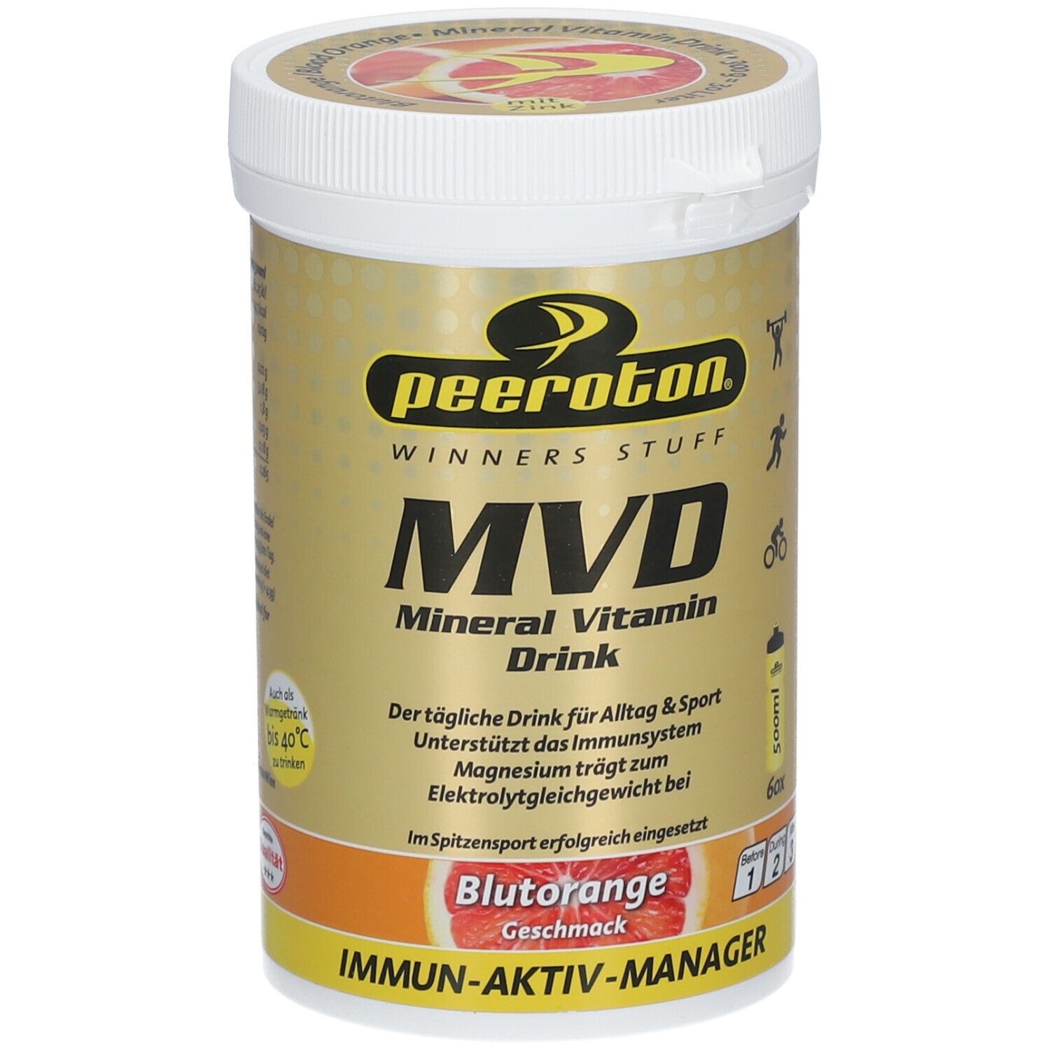 Peeroton Min.dri Blutorange 300 g Pulver