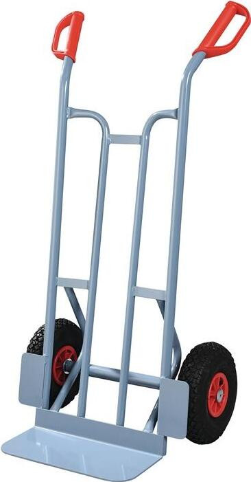 Promat Capito kruiwagen met luchtbanden, blauw, draagvermogen 300 kg