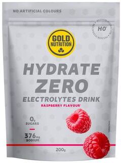 GOLDNUTRITION Hydrate Zero Electrolytes Drink Raspberry 200 gr