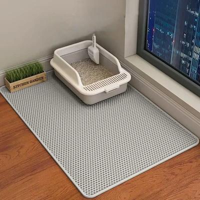 Uplifted Finds High Performance Dual Layer Litter Trapping Mat gray 40 X 50 Cm