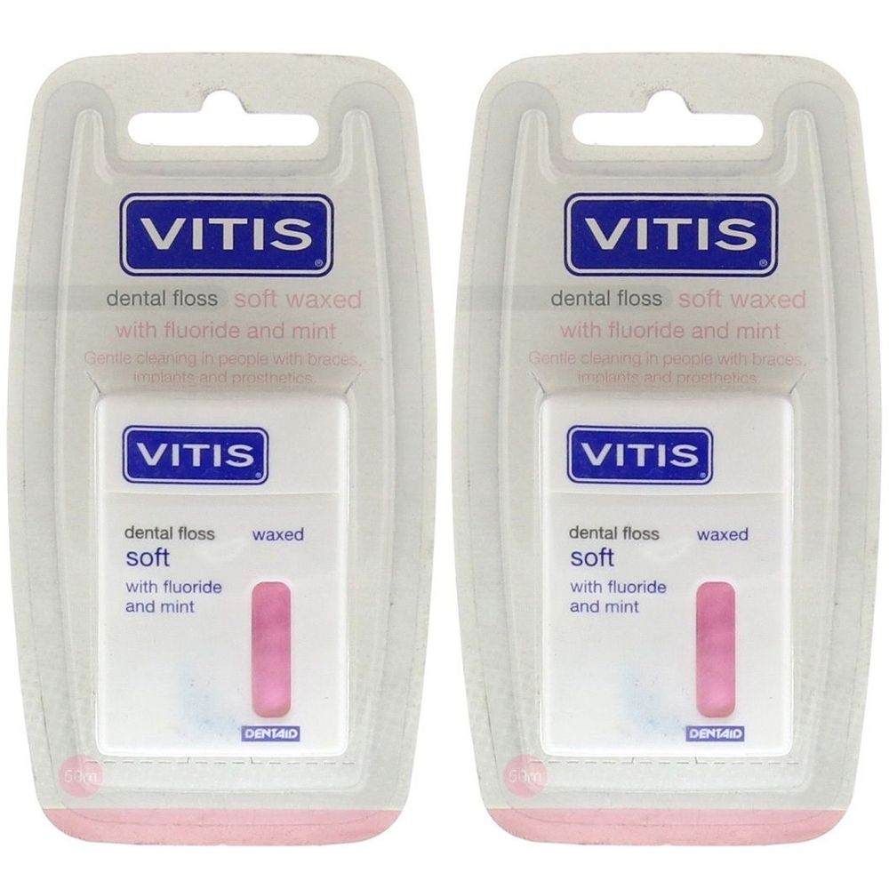 Vitis Zahnfloss Gewachstfm x2 2x1 St