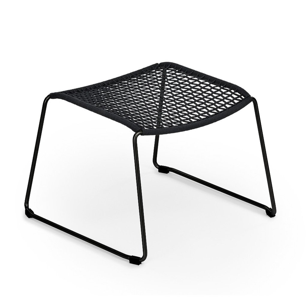 Weishäupl Slope Hocker (Gestell schwarz / Geflecht schwarz) Gestell schwarz / Geflecht schwarz SL004139