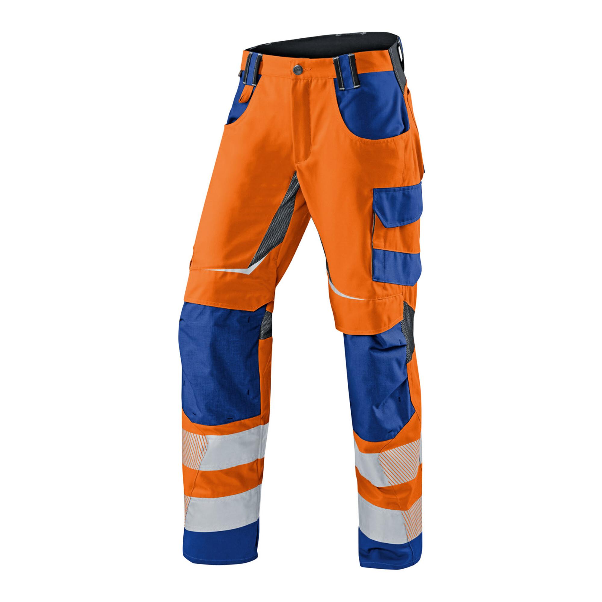 Kübler PSA Reflectiq Hose 2407 warnorange/kbl.blau 62 ; Kübler Workwear (2407 8343-3746-62)
