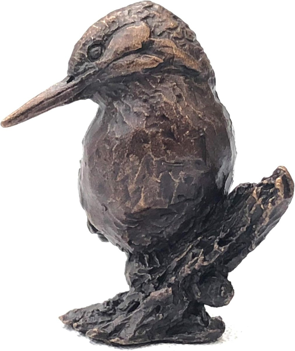 Decoratief Bronzen Vogel Miniatuur Beeldje - Brons - 3.5 cm