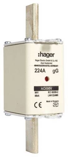Hager LNH1224M6 NH-Sicherung 224A 3St.