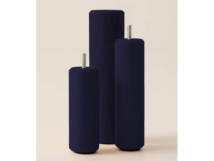 Pieds de sommier 15 cm - Bleus - Tediber