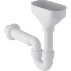 Geberit Rohrbogengeruchsverschluss für Geräte mit Trichter oval d40, 152392111 152392111