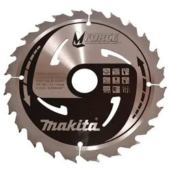 Makita Kreissägeblatt M-FORCE, 190 mm - 24 Zähne - 1,2 mm - CleanCut - Holz - B-32041
