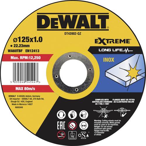 DEWALT DT43902 DT43902-QZ Trennscheibe gerade 1 St.