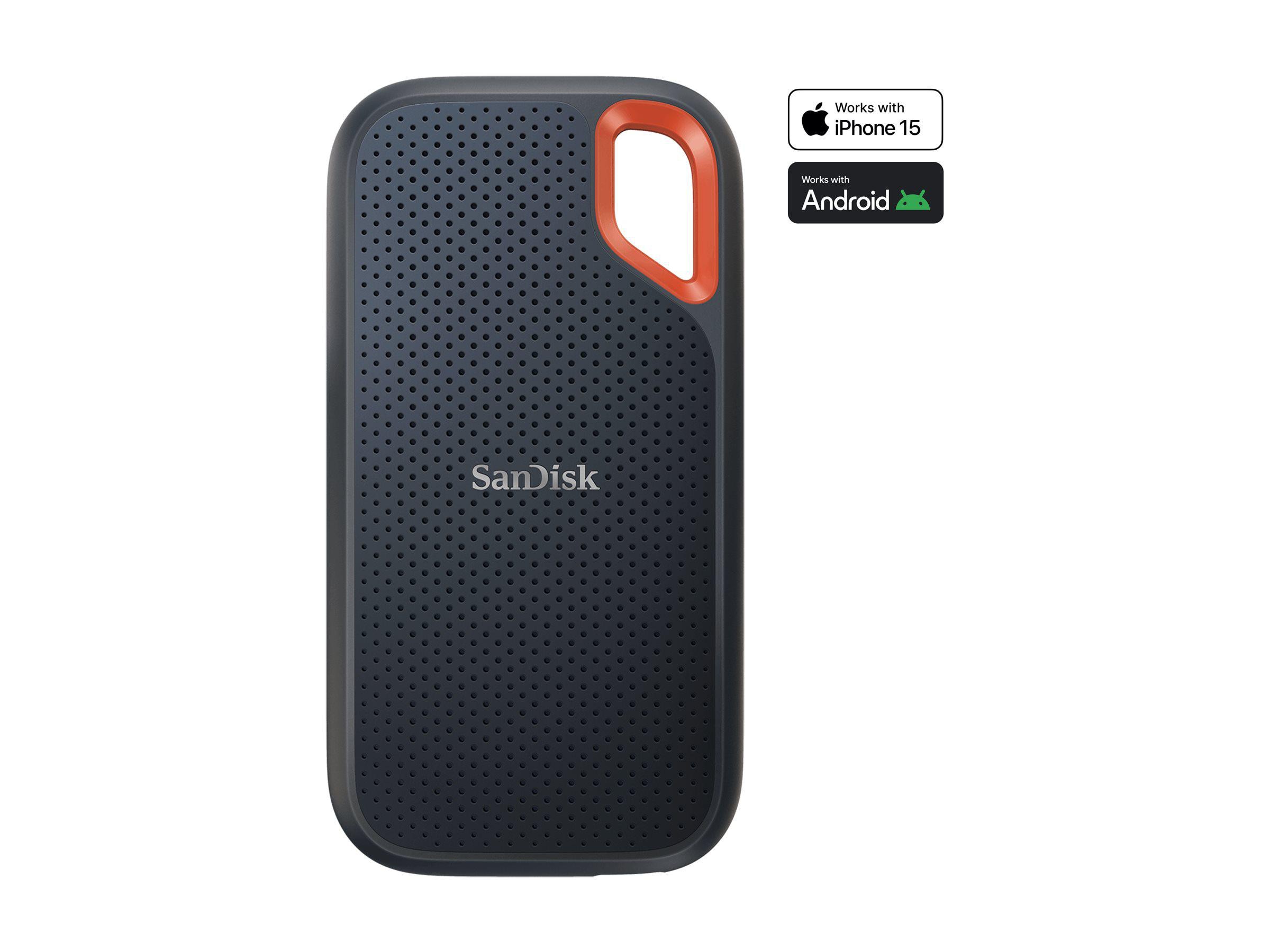 SanDisk Extreme Portable SSD V2 8 TB externe Festplatte (SSD) USB-A Schwarz