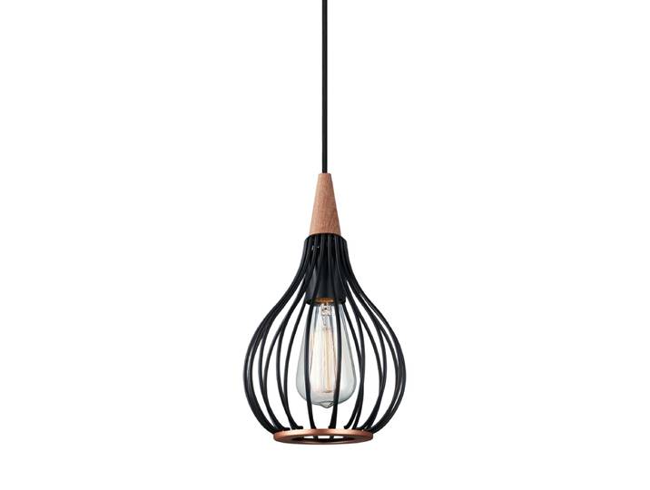 Design Pendellampe Drops Metal Schwarz ø 17cm Halo Design
